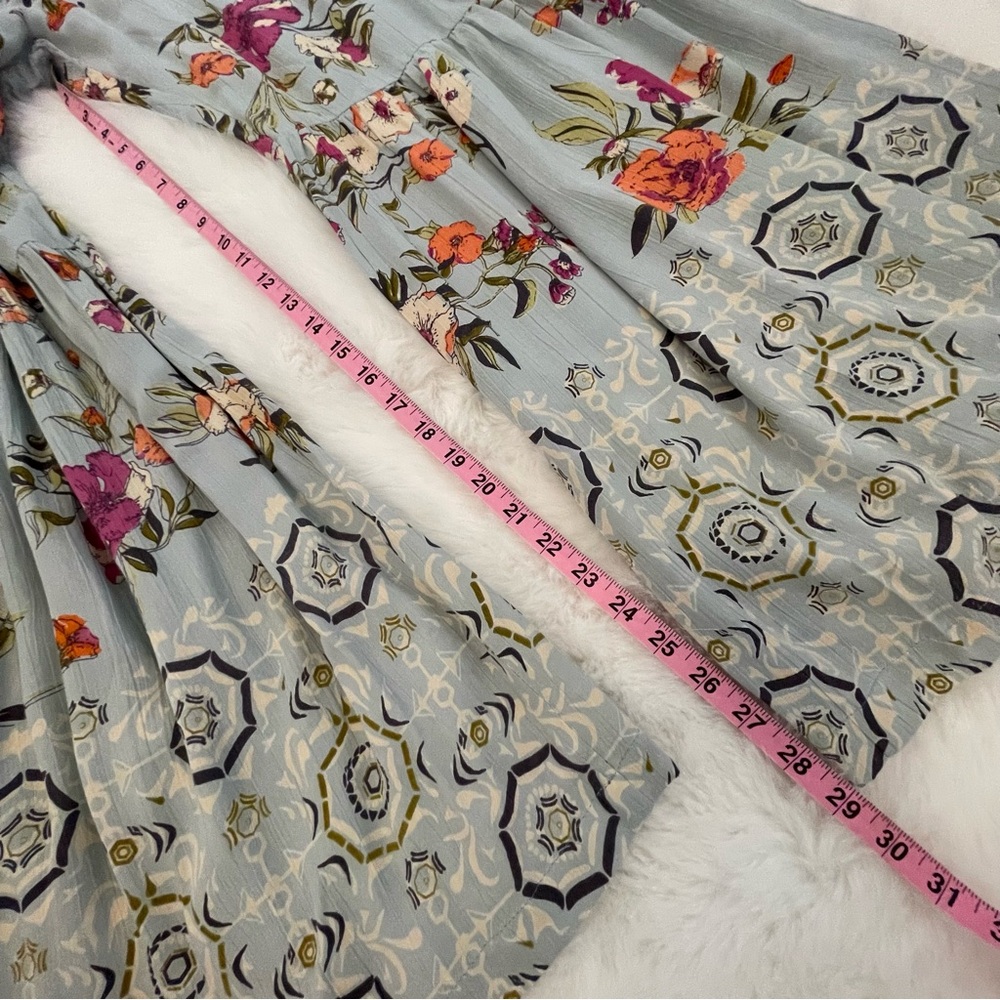 Floral Jumpsuit in Blue and Pink - Picture 11 of 14